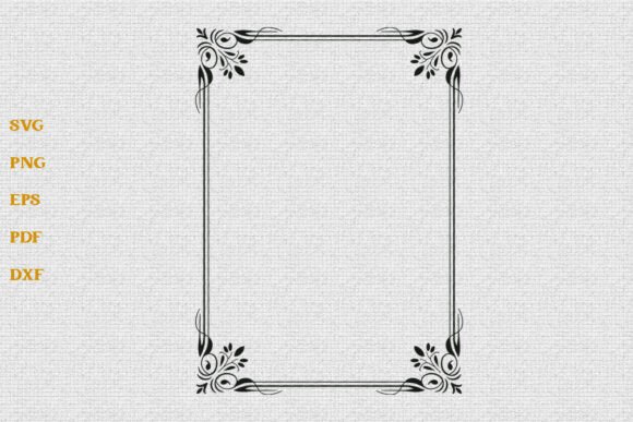 Download Floral Frame SVG Flower Border SVG - Floral frame svg Collection