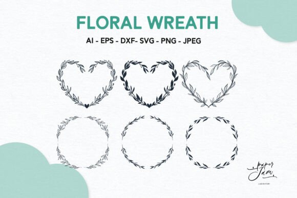 Download Floral Frame SVG Floral Heart SVG - Floral frame svg Collection