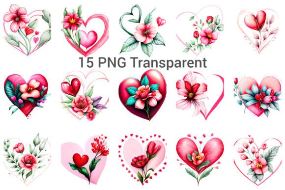 Download Hearts and Flowers - Hearts Collection