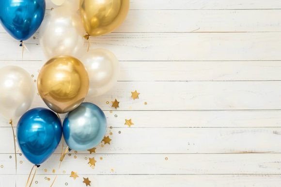 Download Holiday Background with Balloons - Holiday background Collection