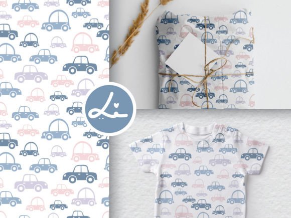 Download Hand Drawn Seamless Pattern with Cars - Hand drawn Collection