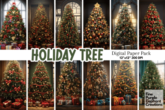 Download Christmas Tree | Holiday Background - Holiday background Collection