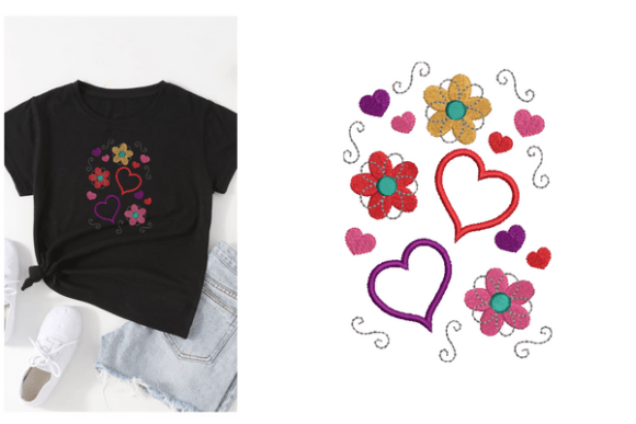 Download Hearts and Flowers - Hearts Collection