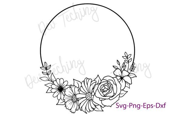 Download Floral Frame Svg - Floral frame svg Collection